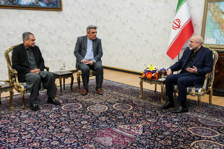 دیدار وزیر کشور پاکستان با دکتر قالیباف