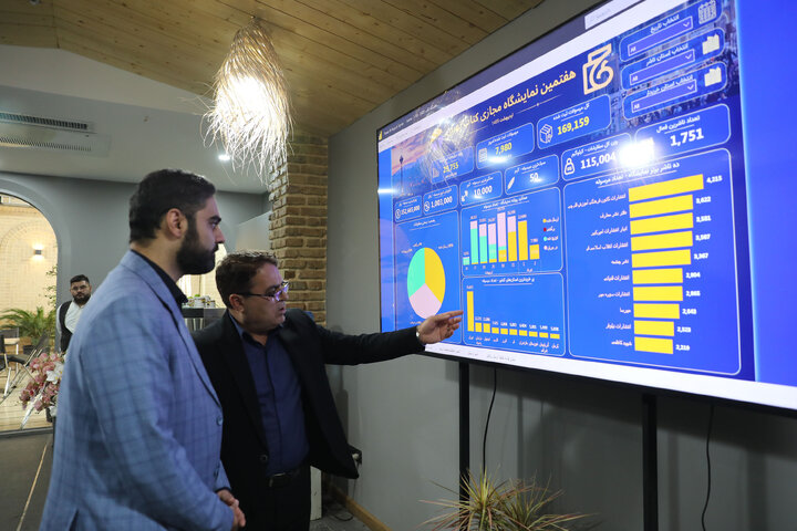 بازدید امیرحسین ثابتی از ستاد برگزاری هفتمین نمایشگاه مجازی کتاب