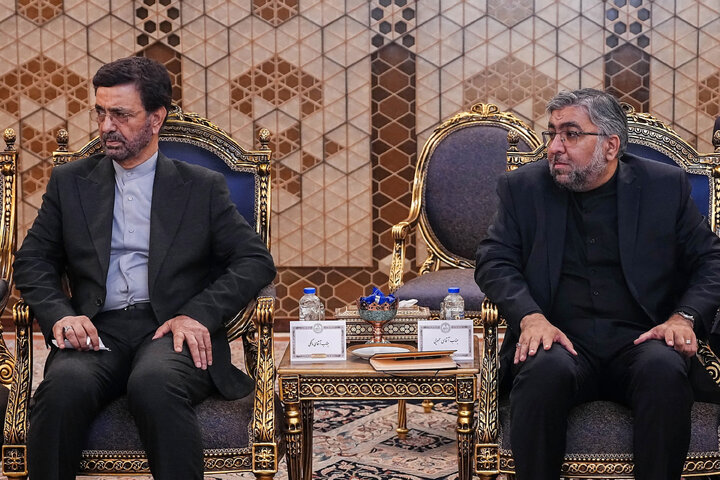 دیدار فرمانده ارتش پاکستان با دکتر قالیباف