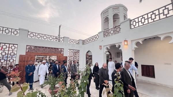 افتتاح دو پروژه عمرانی در بندر تاریخی لافت با حضور احمد مرادی/دیدار با خانواده شهید «محمد صیابی»