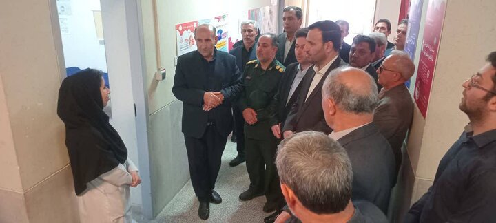 حضور خوش سیما در مراسم افتتاح پایگاه فوریت‌های پزشکی قره‌آغاج