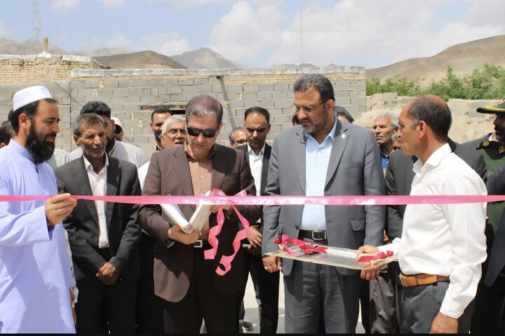 افتتاح پروژه سنگ‌فرش معابر روستای «آبدراز» سرخس