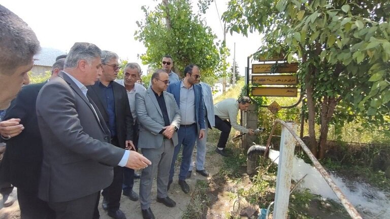 افتتاح پروژه خط انتقال آب کشاورزی روستای جعفرآباد گرگان با حضور سنگدوینی/تخصیص اعتبار برای تعریض جاده قدیم گرگان به کردکوی