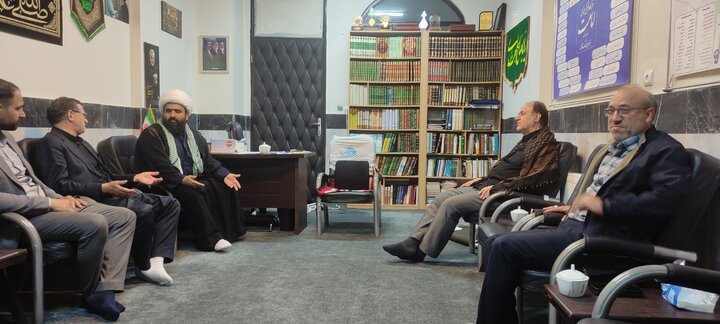 حاجی بابایی با امام جمعه شهر قدس شهریار دیدار و گفت و گو کرد