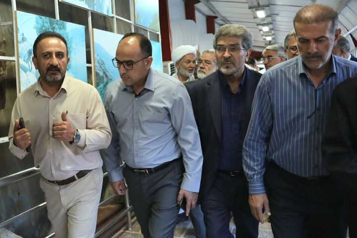 بازدید اعضای کمیسیون امور داخلی کشور و شوراهای مجلس از سد کارون ۴