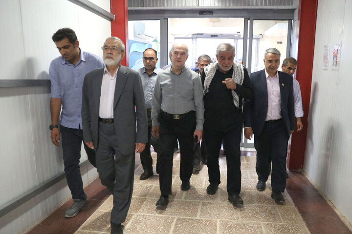 بازدید اعضای کمیسیون امور داخلی کشور و شوراهای مجلس از سد کارون ۴