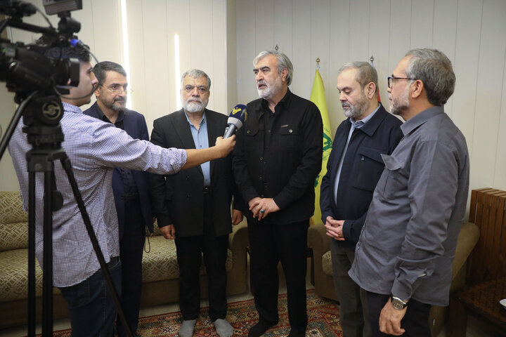 حضور کمیسیون امنیت ملی مجلس در دفتر حزب الله در تهران