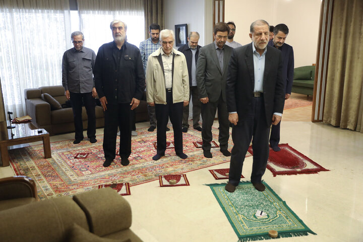 حضور کمیسیون امنیت ملی مجلس در دفتر حزب الله در تهران