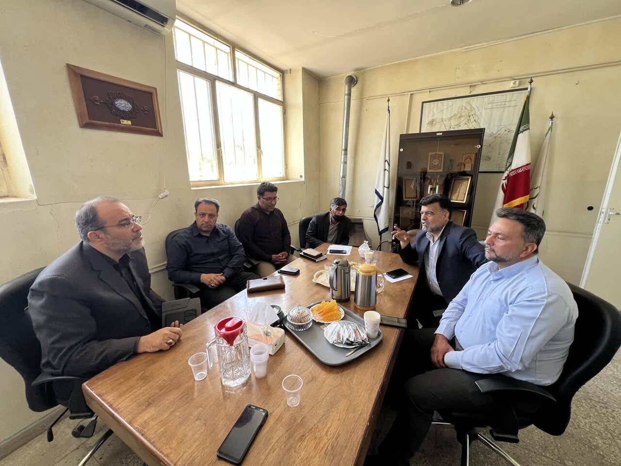 بازدید طغیانی از شرکت تعاونی دهیاری‌های بخش مرکزی اصفهان