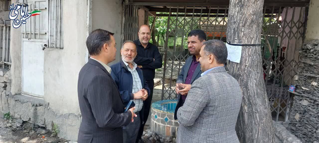 امامی‌راد از پروژه‌های راه‌سازی زشک بازدید کرد/ بهسازی مسیر چشمه قلقلی در اولویت است