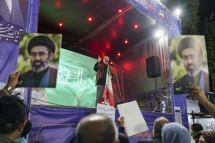 سخنرانی دکتر حاجی‌بابایی در تجمع مردم گرگان