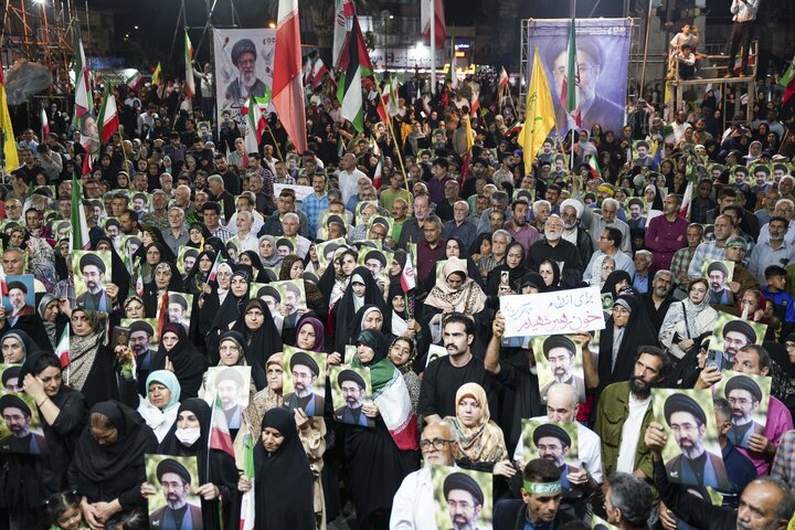 سخنرانی دکتر حاجی‌بابایی در تجمع مردم گرگان