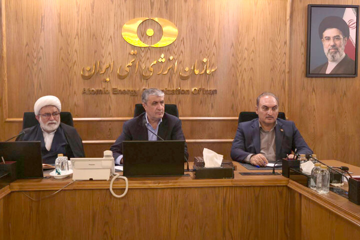 نشست مشترک کمیسیون انرژی مجلس با رئیس سازمان انرژی اتمی ایران