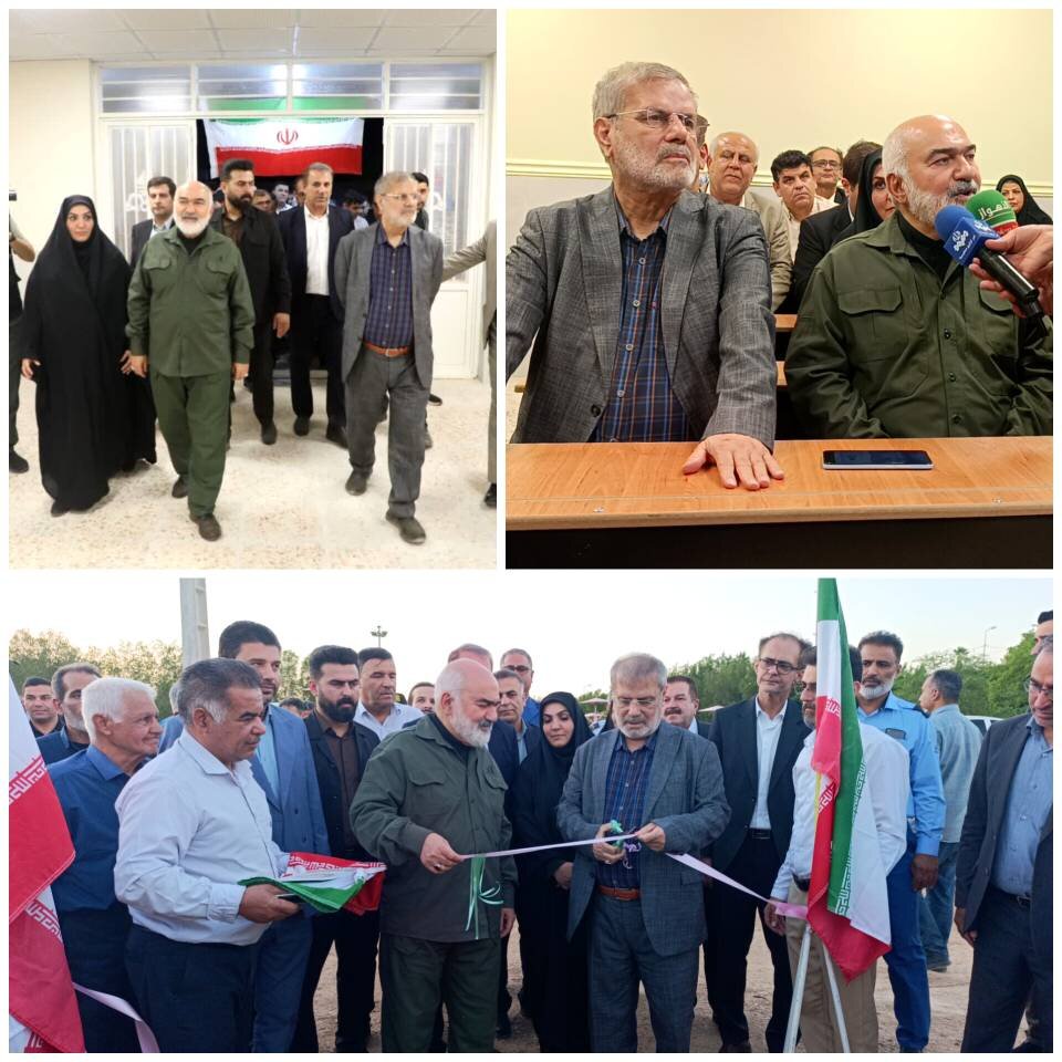 افتتاح ۱۰ پروژه عمرانی و خدماتی در میان‌کوه؛ از توسعه زیرساخت‌های آموزشی تا نوسازی اماکن ورزشی و زیباسازی شهری