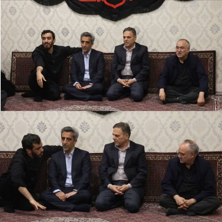 محمدی و استاندار در هیئت ثارالله حاضر شدند
