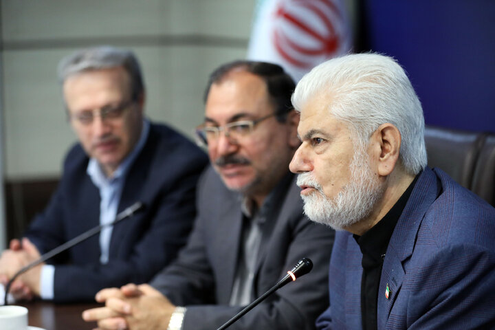 نشست کمیسیون بهداشت و درمان و اموزش پزشکی مجلس شورای اسلامی با مدیر عامل سازمان شستا
