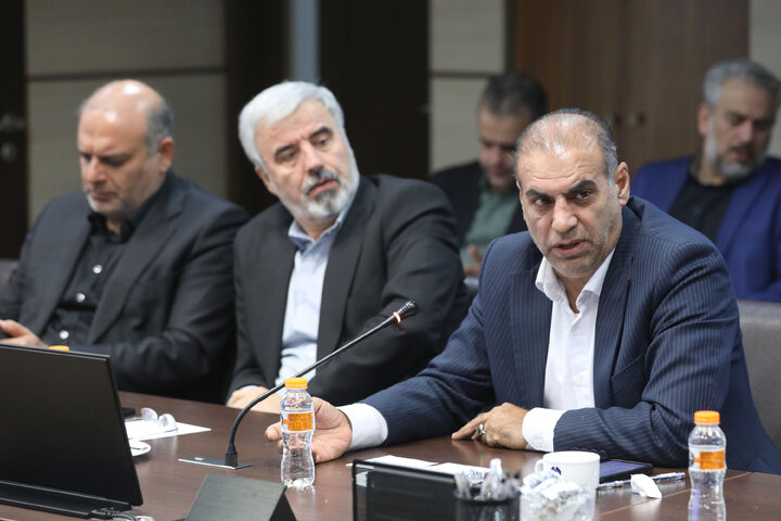 نشست کمیسیون بهداشت و درمان و اموزش پزشکی مجلس شورای اسلامی با مدیر عامل سازمان شستا