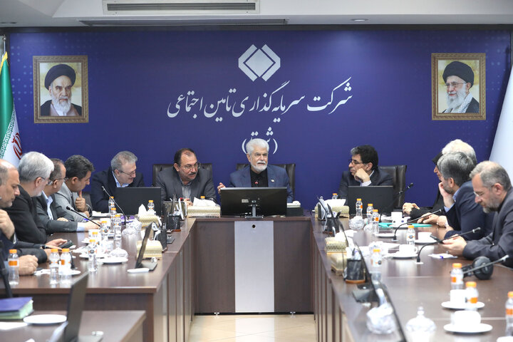 نشست کمیسیون بهداشت و درمان و اموزش پزشکی مجلس شورای اسلامی با مدیر عامل سازمان شستا