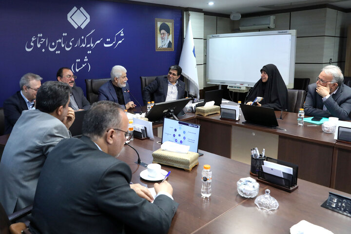 نشست کمیسیون بهداشت و درمان و اموزش پزشکی مجلس شورای اسلامی با مدیر عامل سازمان شستا