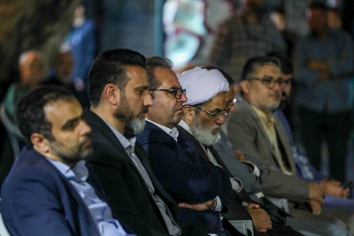 سخنرانی نیکزاد در تجمع شبانه شهرستان محلات