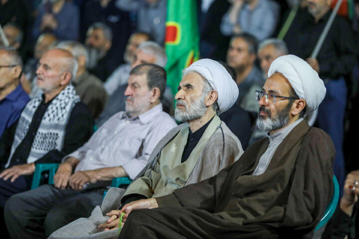 سخنرانی نیکزاد در تجمع شبانه شهرستان محلات