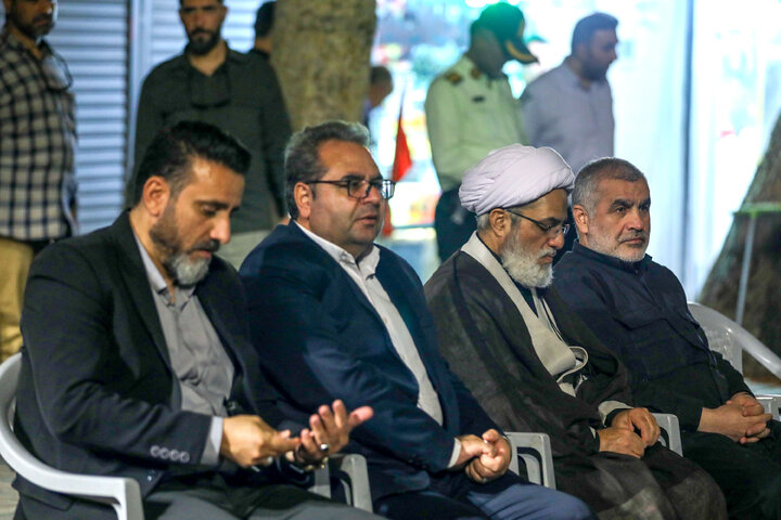 سخنرانی نیکزاد در تجمع شبانه شهرستان محلات