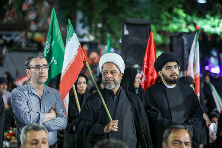 سخنرانی نیکزاد در تجمع شبانه شهرستان محلات