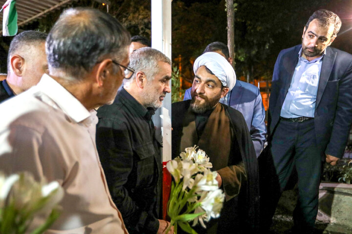 ادای احترام نایب رییس مجلس شورای اسلامی به شهدای محلات