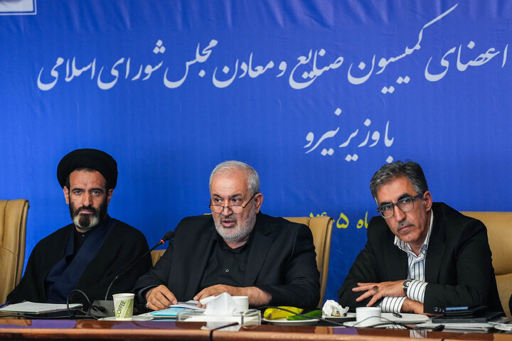 نشست کمیسیون صنایع و معادن با وزیر نیرو