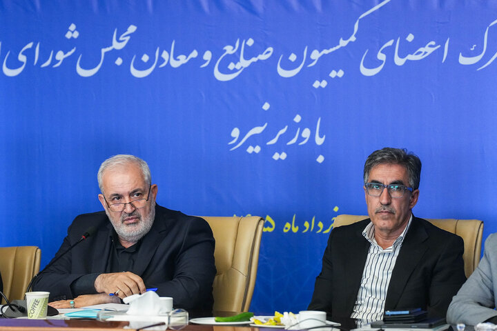 نشست کمیسیون صنایع و معادن با وزیر نیرو
