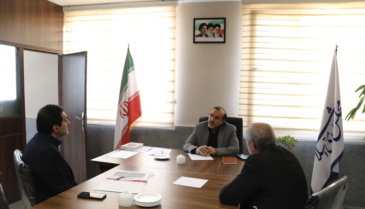 نشست حدادی با مدیرکل ورزش و جوانان استان البرز 