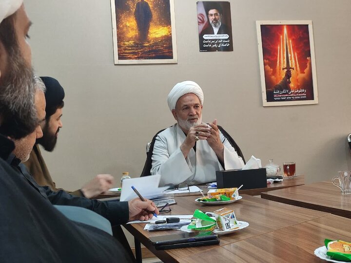 بازدید حجت‌الاسلام‌ روانبخش از مؤسسه فرهنگی خبری «ایران ما»/بر ضرورت تداوم رویکرد «جهاد تبیین» و پاسخگویی فعال به شبهات تأکید شد