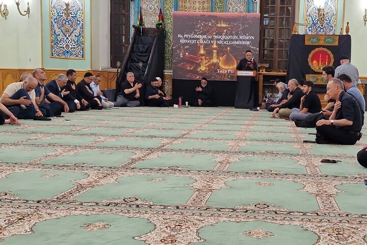 حضور هیأت پارلمانی ایران در مراسم عزاداری ماه محرم در باکو