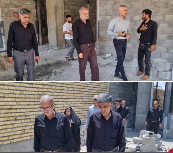 حضور احمد مرادی در جمع عزاداران حسینی محله نخلناخدا بندرعباس/بررسی پیشرفت اجرایی درمانگاه تخصصی تأمین اجتماعی حاجیآباد در بازدید میدانی احمد مرادی