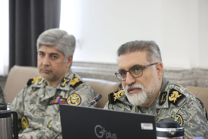 نشست کمیسیون بهداشت و درمان اموزش پزشکی با معاونت بهداشت درمان ارتش جمهوری اسلامی