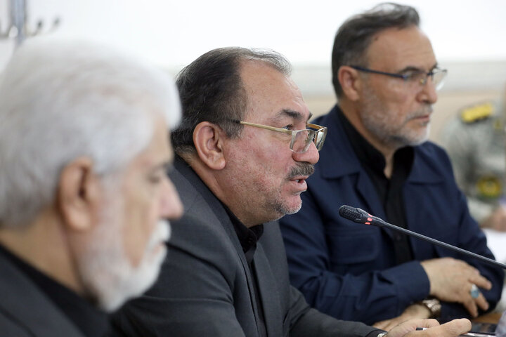 نشست کمیسیون بهداشت و درمان اموزش پزشکی با معاونت بهداشت درمان ارتش جمهوری اسلامی