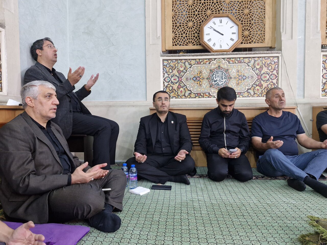 هیأت پارلمانی ایران در مراسم عزاداری سیدالشهداء(ع) مسجد جامع باکو شرکت کرد
