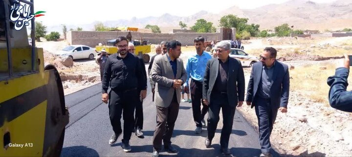 پیگیری‌های امامی راد به ثمر نشست/ راه مواصلاتی روستای گوری آسفالت شد