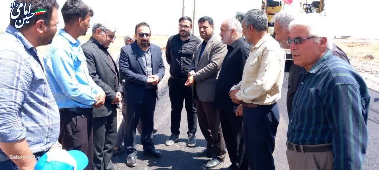 پیگیری‌های امامی راد به ثمر نشست/ راه مواصلاتی روستای گوری آسفالت شد
