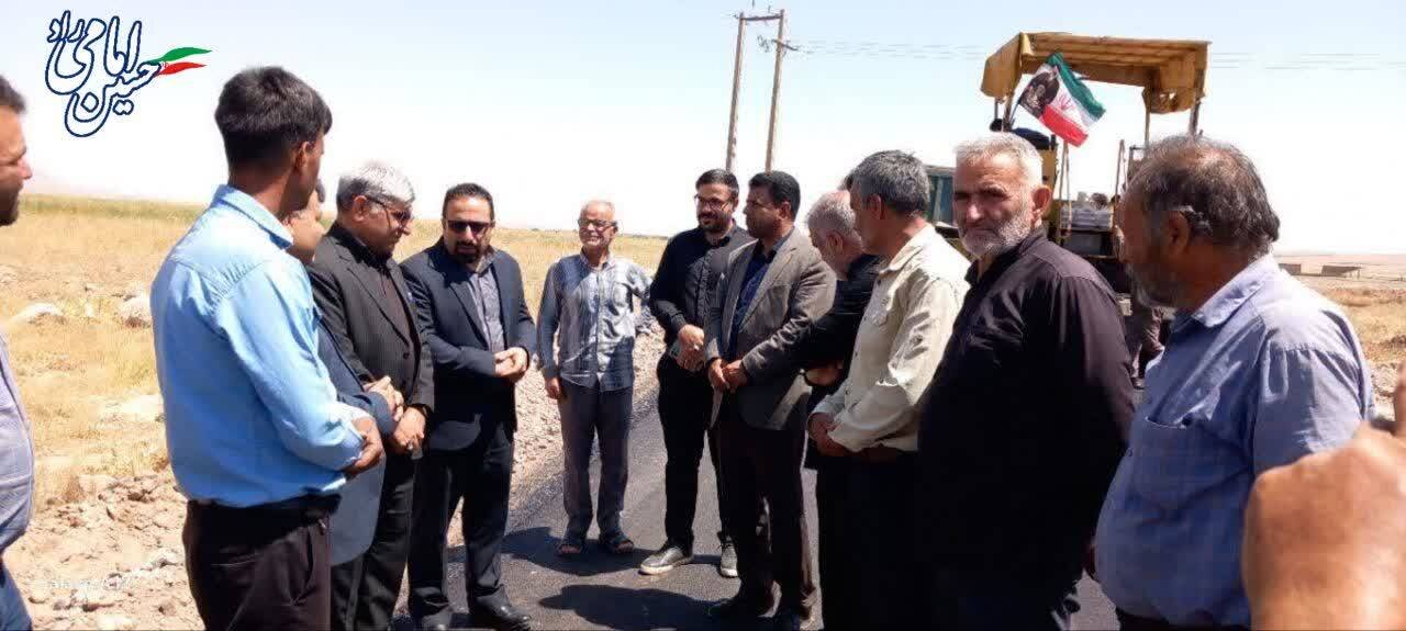 پیگیری‌های امامی راد به ثمر نشست/ راه مواصلاتی روستای گوری آسفالت شد