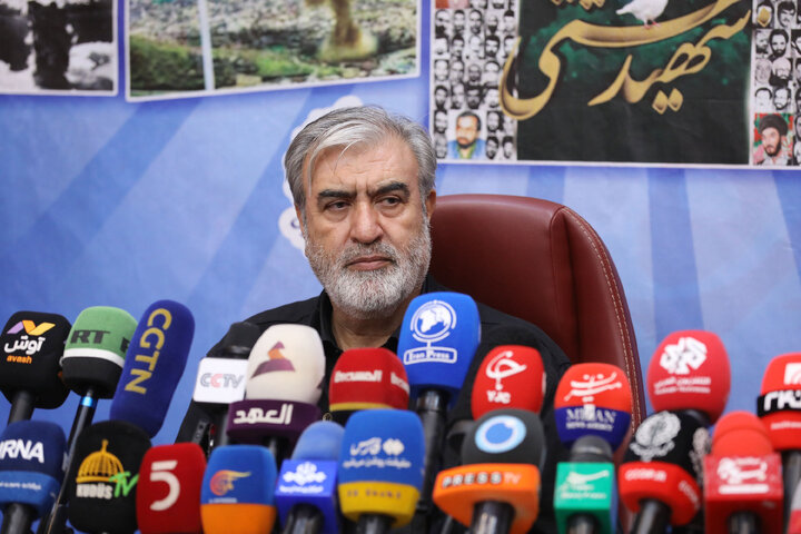 نشست خبری رئیس ستاد مرکزی هفته  بازخوانی و افشای حقوق بشر آمریکایی