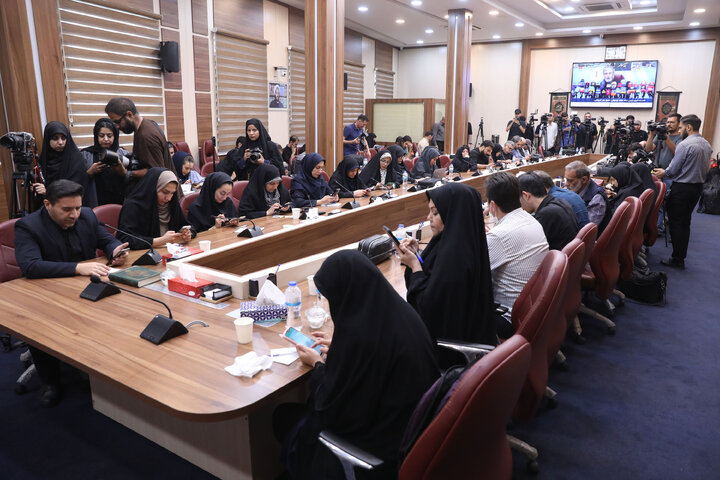نشست خبری رئیس ستاد مرکزی هفته  بازخوانی و افشای حقوق بشر آمریکایی
