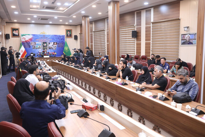 نشست خبری رئیس ستاد مرکزی هفته  بازخوانی و افشای حقوق بشر آمریکایی