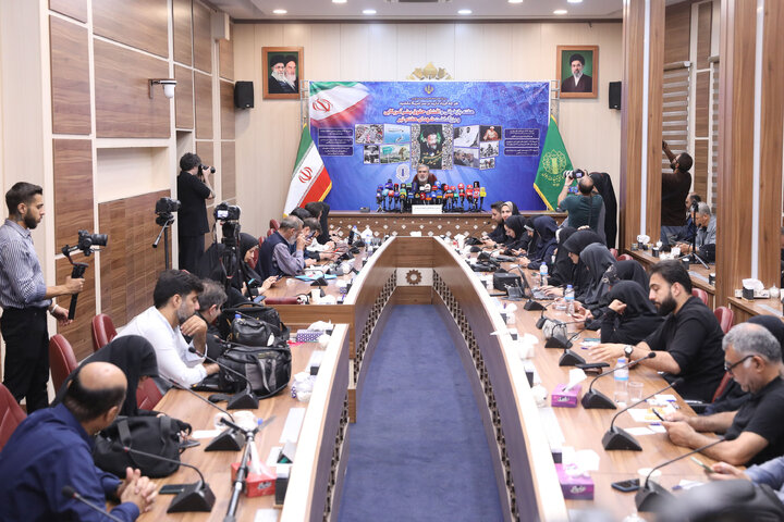 نشست خبری رئیس ستاد مرکزی هفته  بازخوانی و افشای حقوق بشر آمریکایی