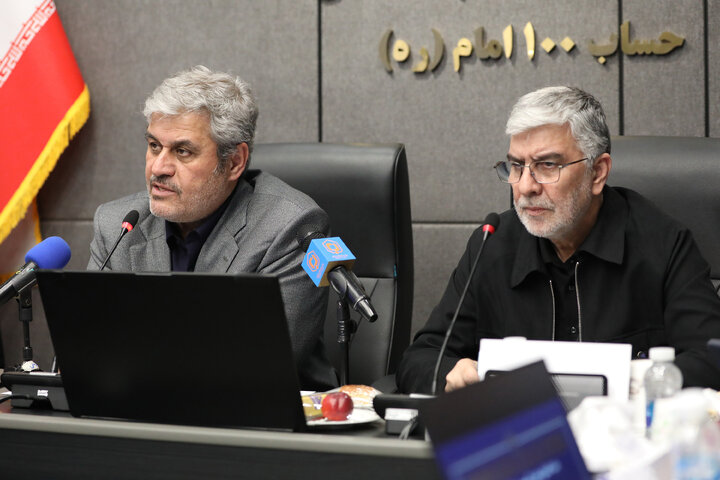 نشست مشترک کمیسیون برنامه و بودجه مجلس با رئیس بنیاد مسکن انقلاب اسلامی