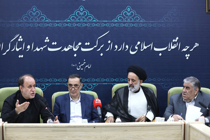 نشست فراکسیون شاهد و ایثارگران با رئیس بنیاد شهید و امور ایثارگران