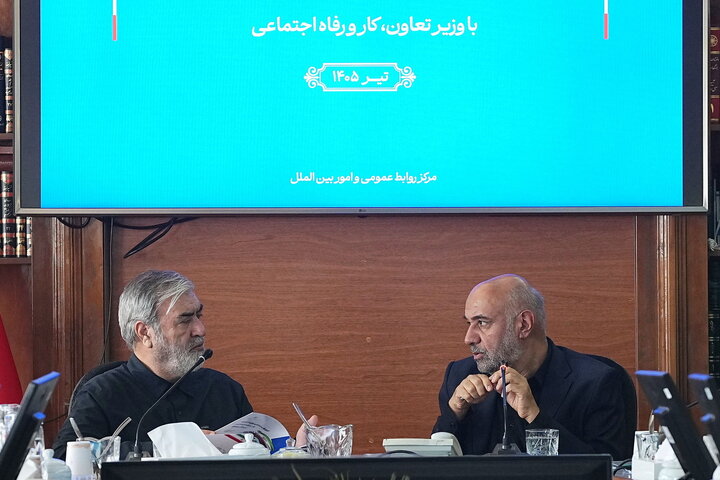 نشست مشترک کمیسیون امنیت ملی مجلس با وزیر کار