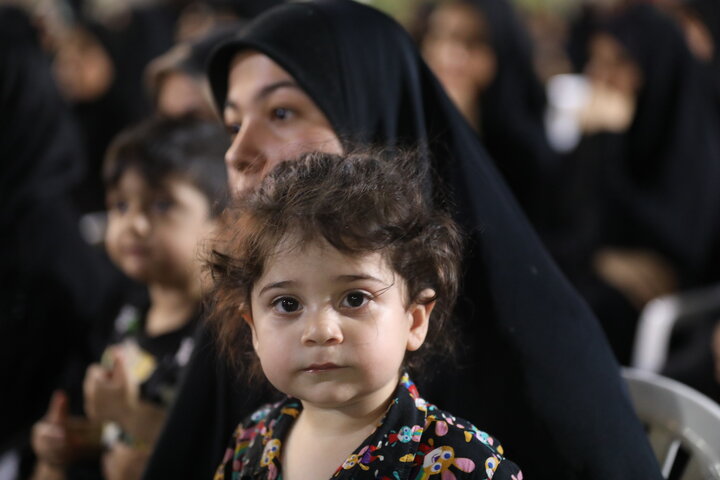 حضور حاجی بابایی در مراسم یادواره شهدای نماینده استان بوشهر در مجلس شورای اسلامی در واقعه هفتم تیر