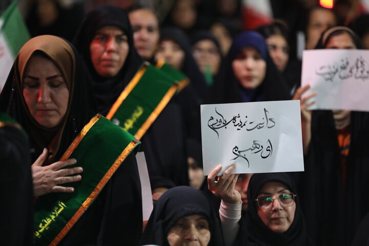 حضور حاجی بابایی در مراسم یادواره شهدای نماینده استان بوشهر در مجلس شورای اسلامی در واقعه هفتم تیر