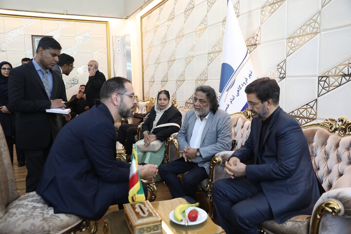 ورود نایب رئیس مجلس سریلانکا به تهران